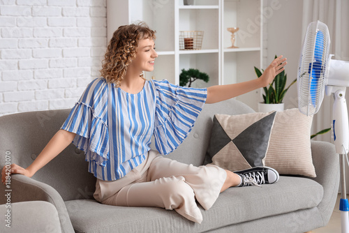 Beautiful happy young woman...