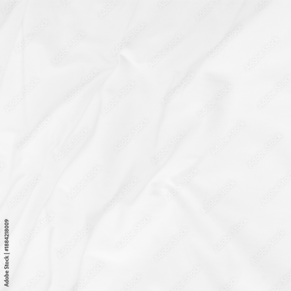 Fototapeta premium white bedding sheets texture for background