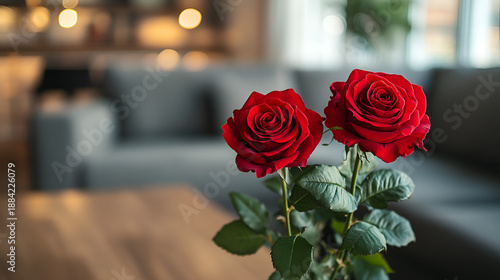 Wallpaper Mural bouquet of red roses Torontodigital.ca