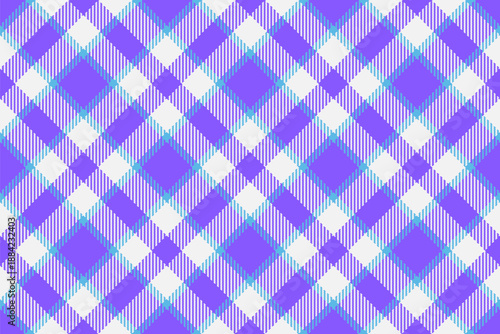 Styling texture plaid background, deep seamless pattern tartan. Goose vector textile fabric check in indigo and white colors.