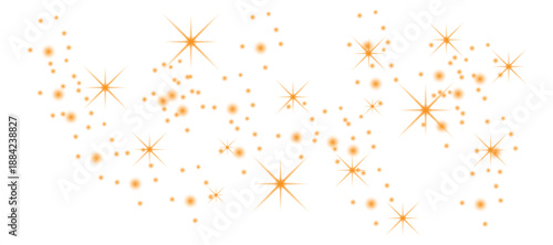 Glitter Overlay with Sparkles and Stars, Glowing Abstract Background for Festive, Holiday, and Luxury Design, Shimmering Light Effect Texture