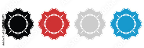 firefighter maltese cross emblem icon set fire department badge and symbol vector design, a top ranked collection featuring classic firefighting symbols, professional vector icons, and 