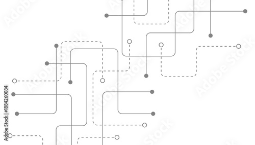 Abstract background with technology circuit board texture. Modern electronic motherboard texture. Creative idea for internet technology. Tech concept for header, web banner, website, presentation.