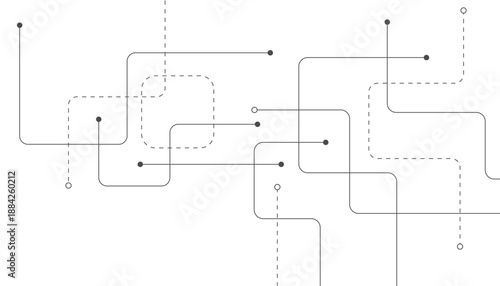 Abstract background with technology circuit board texture. Modern electronic motherboard texture. Creative idea for internet technology. Tech concept for header, web banner, website, presentation.