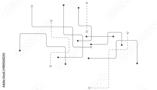 Abstract background with technology circuit board texture. Modern electronic motherboard texture. Creative idea for internet technology. Tech concept for header, web banner, website, presentation.