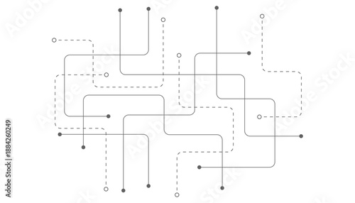 Abstract background with technology circuit board texture. Modern electronic motherboard texture. Creative idea for internet technology. Tech concept for header, web banner, website, presentation.