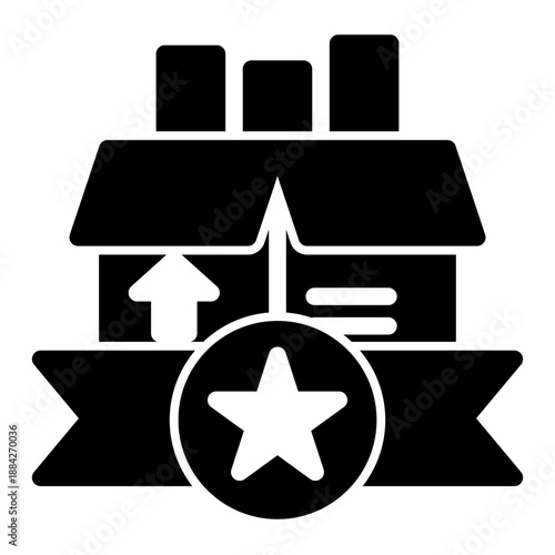 Festive Present Icon from Cyber Monday Icon Collection (Solid Style)