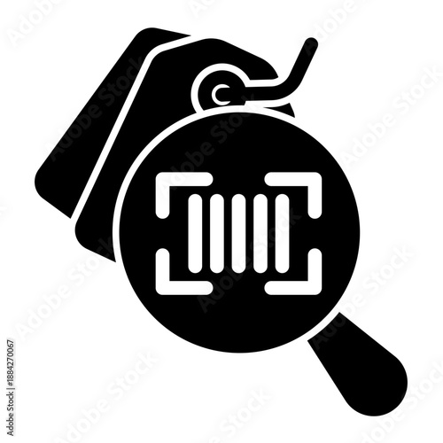 Product Scanner Icon from Cyber Monday Icon Collection (Solid Style)