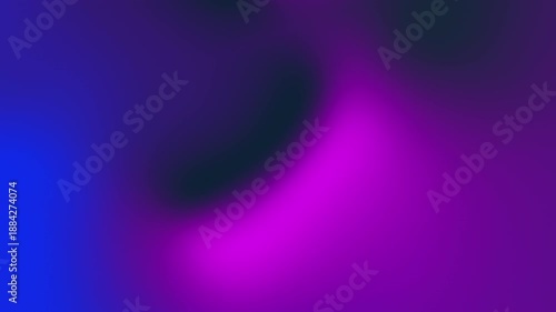 Abstract blue and purple colors fluid motion on black screen. Luxury liquid motion animation especially for creamy blue and purple advertising background.