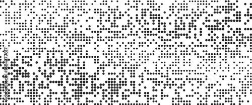 Vector panorama drafting paper. Graphic regular dots grid background. Panorama paper sheet for web design.vektor illustration. eps 10