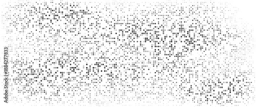Vector panorama drafting paper. Graphic regular dots grid background. Panorama paper sheet for web design.vektor illustration. eps 10