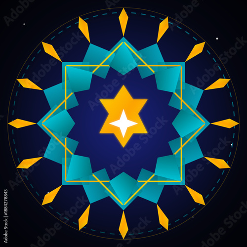 SVG Vector Geometric Shapes with Clean Minimal Elements