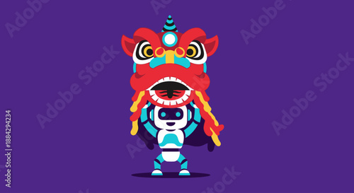 Vibrant Cultural Dancer Performing Traditional Dancewear in a Simple Setting