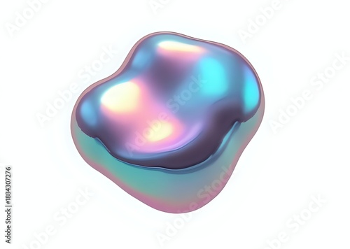 Iridescent Fluid Form
