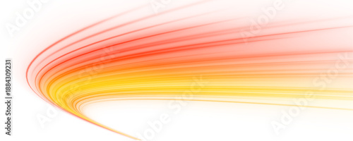 Red neon speed track radiates intensity, heat, and fast directional movement. PNG