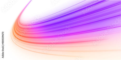 Glowing pink motion track forms a radiant racing path with delicate highlights and dynamic acceleration flow. PNG
