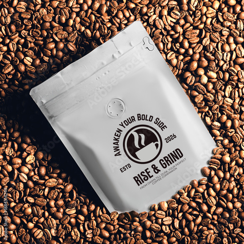 Brown Minimalist Photocentric Coffee Product Features Instagram Post