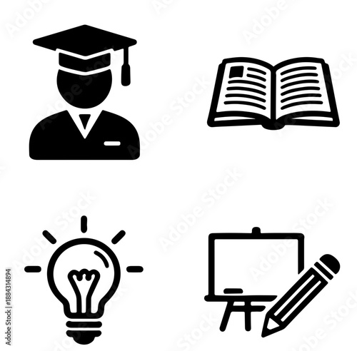 Symbols of education and learning