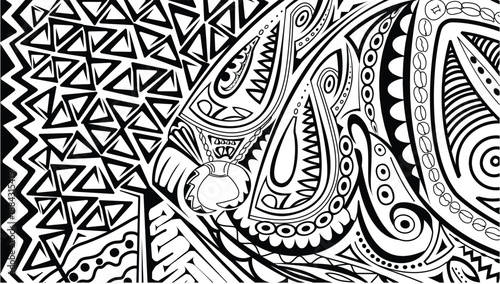 Pacific_Papua New Guinea Tribal Design