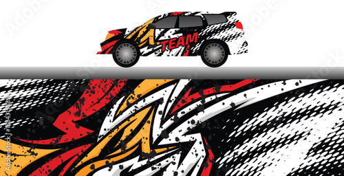 racing car wrap abstract car wrap design car decal background design