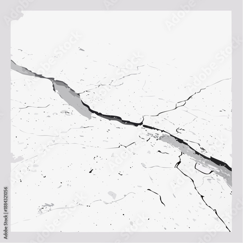 Plastisol texture with cracked, distressed, and grunge ink effects.