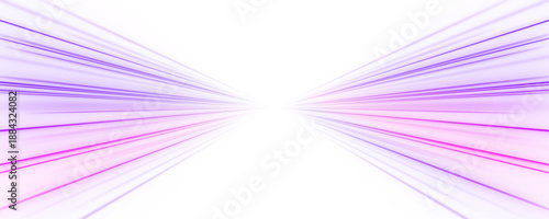 Neon pink violet speed track creates an elegant racing trail with soft glow. PNG