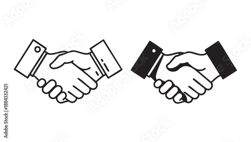 Hands holding and comparing two different modern smartphones isolated