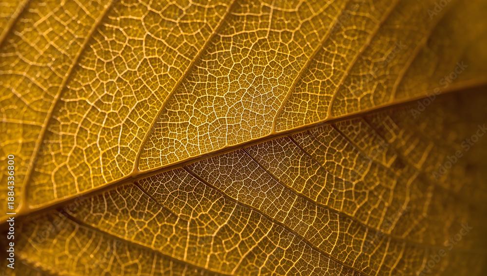 Obraz premium Leaf Texture Close-up