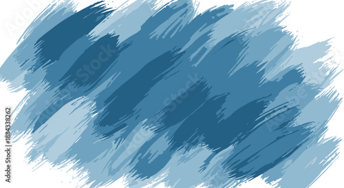 Dynamic abstract background featuring energetic blue brushstrokes, creating a vibrant texture suitable for creative design projects and digital art compositions