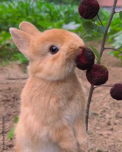 rabbit in a cage