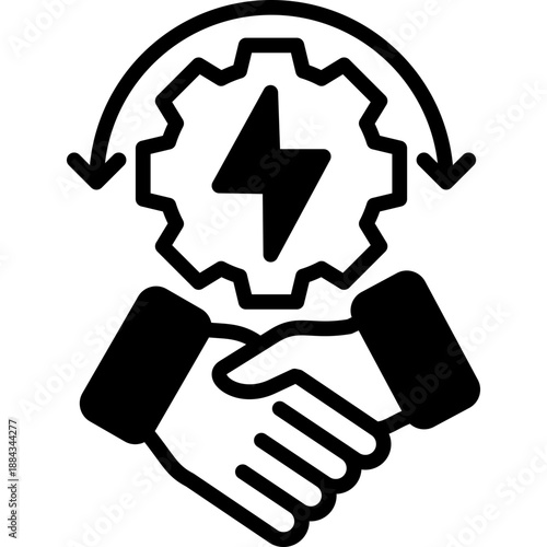 Conflict Resolution mixed icon