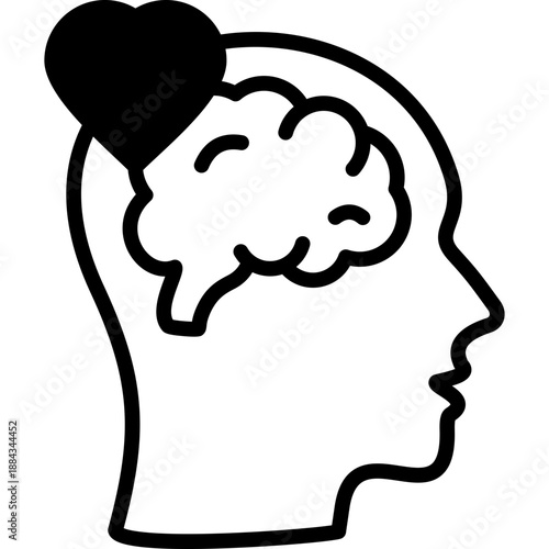 Emotional Intelligence mixed icon