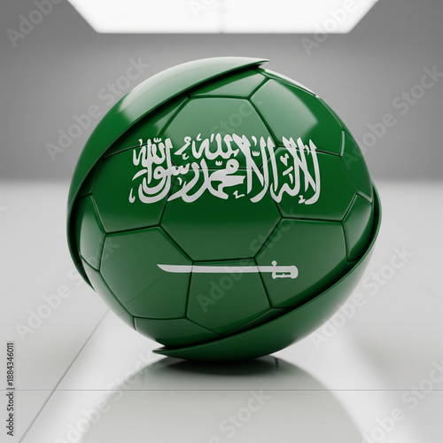 3d soccer ball