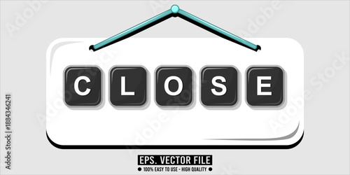 Closed Sign for Business or Shop