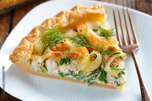Homemade fried pies and pies with traditional filling on wooden table. Traditional food concept.