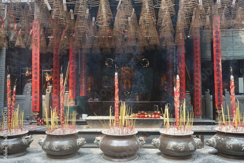 Wallpaper Mural incense sticks in a temple Torontodigital.ca