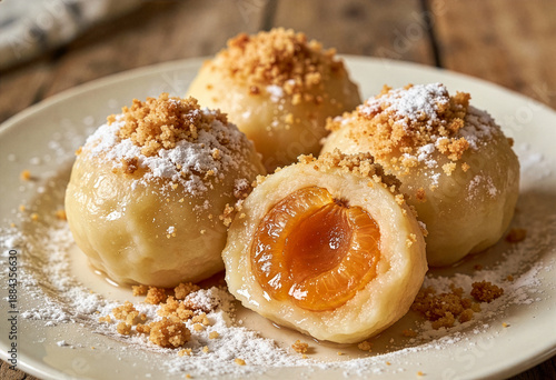 Marillenknödeln, Aprikosenklose