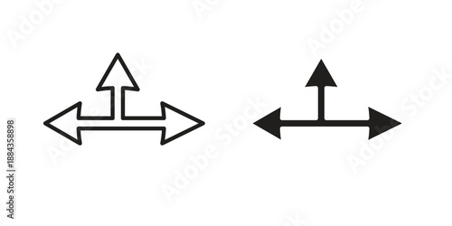 Directions icon suitable vector symbol for graphic design, logo, web site, social media
