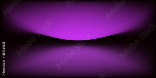 Abstract gradient podium background. Violet, purple and lilac empty 3d studio backdrop. Clean scene for product presentation mockup template. Vector illustration.