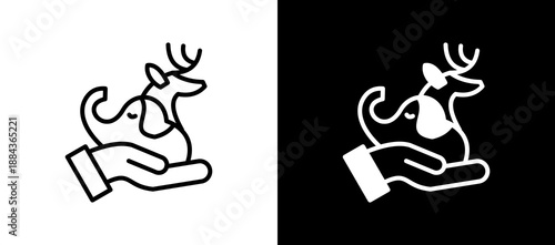 Wildlife Protection linemixed icon