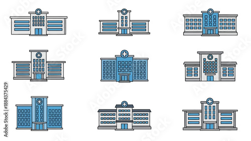 Collection of building blueprints and designs.