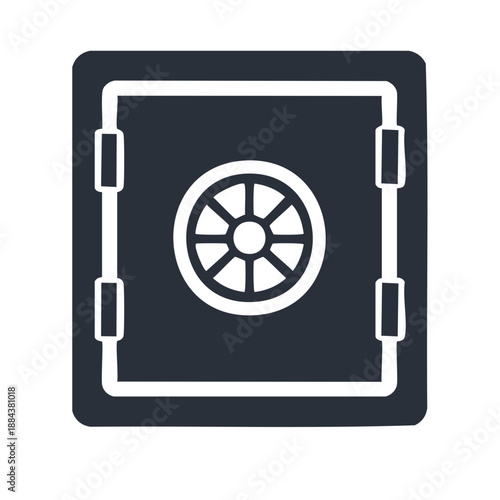 Isolated Safe with Combination Lock Security Strongbox Metal Box for Vault Storage Deposit Lockbox Financial Protection Wealth