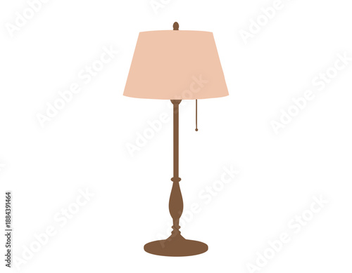 Minimalist floor lamp modern interior decor