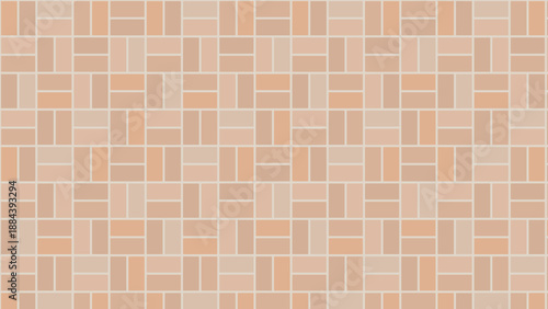 市松積みレンガの背景シームレスパターン