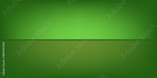 Abstract gradient podium background. Empty green 3D studio background. Clean scene for product presentation mockup template. eps 10