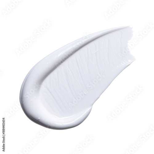 White Cream or Lotion Smear Texture