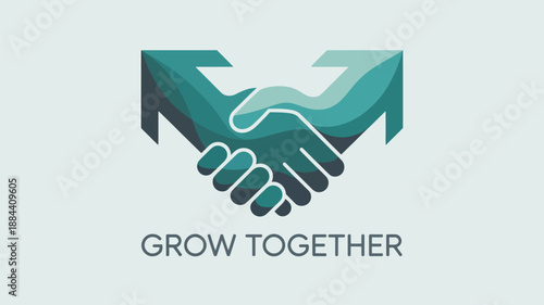 Handshake symbolizing growth