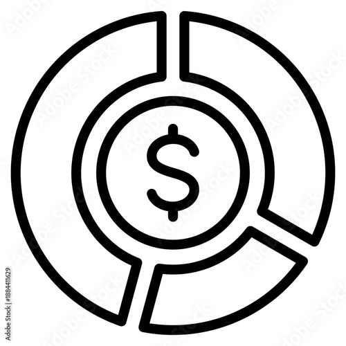 Asset Allocation Icon