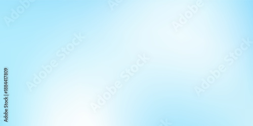 Abstract clear blue sky. Pastel rainbow. Light blue white color vector banner. Pastel gradient sky pattern. rainbow summer modern nice