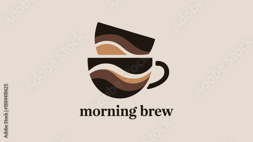 Morning brew coffee cup